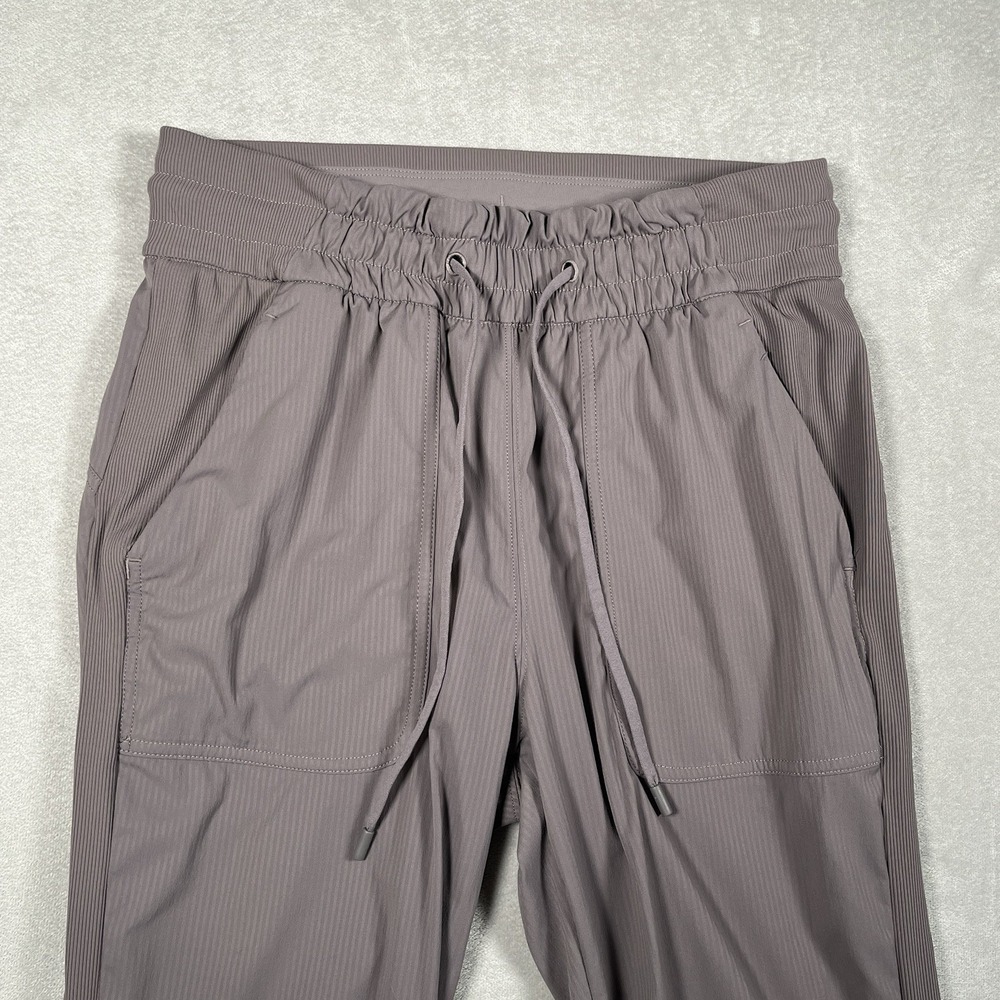 Lululemon Beyond the Studio Jogger Pants Women Size 6 Lunar Rock Ruched - Picture 3 of 7